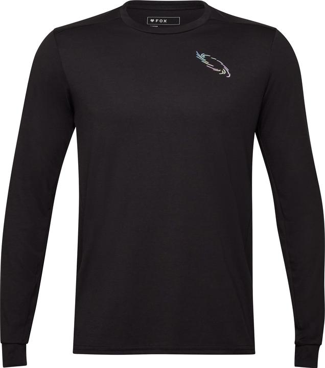 Fox Jersey 24 Ranger Dr Md Ls Lunar Blk (XL)