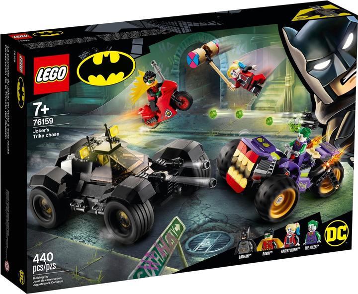 Produktbild LEGO Jokers Trike-Verfolgungsjagd (76159, LEGO DC)