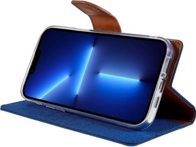 Actual product image Goospery Canvas Diary Series (Apple iPhone 14 Pro Max)