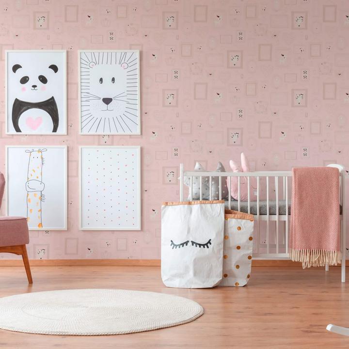Immagine prodotto A.S. Création con glitter Boys & Girls 6 con cornice (53 x 1005 cm)