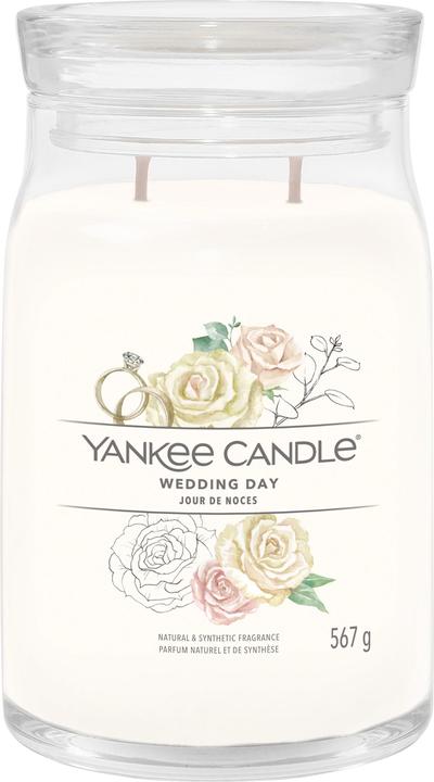 Productafbeelding Yankee Candle Geurkaars Huwelijksdag Handtekening Grote Pot