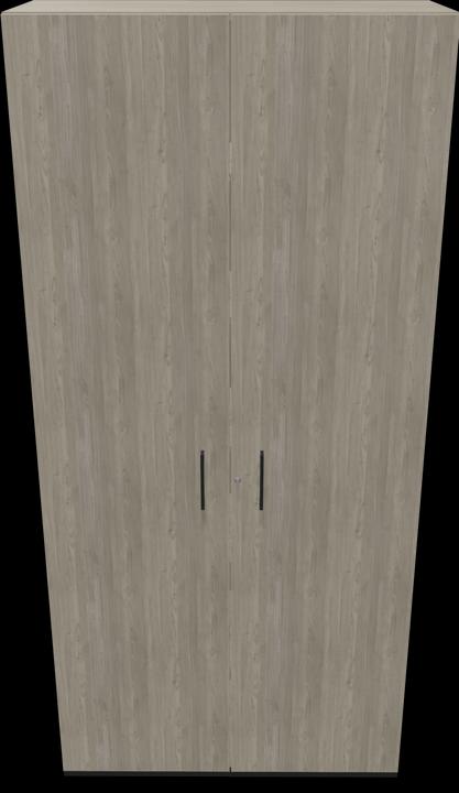 Actual product image Narbutas Choice hinged door cabinet (100 x 40 x 217 cm)