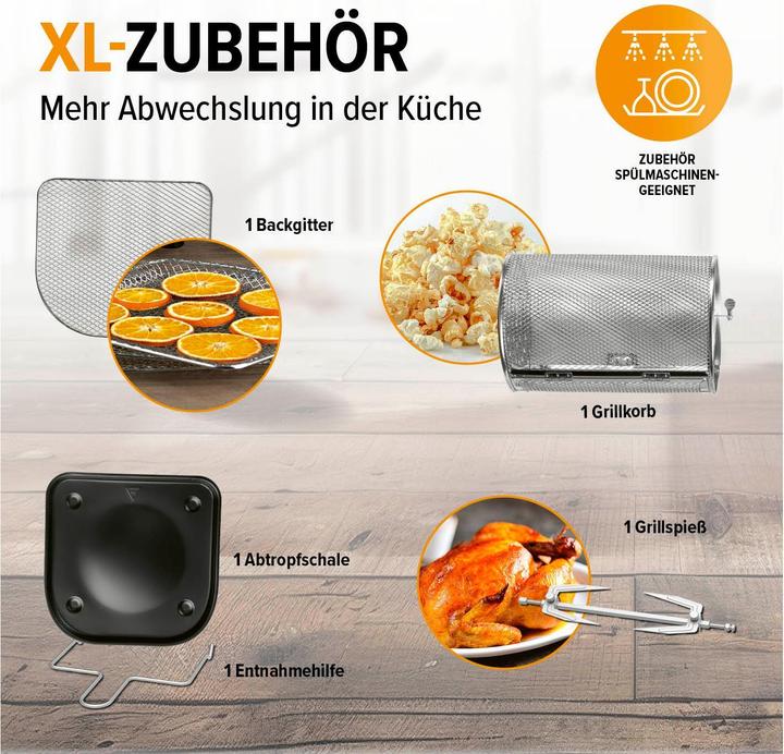 Actual product image Gourmetmaxx Heissluft-Fritteuse