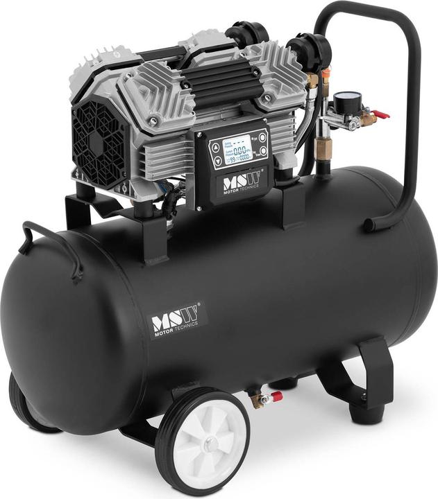 Produktbild MSW Kompressor ölfrei 3 - 12 bar 36 L 1500 W Druckluft-Kompressor Luftkompressor (12 Bar, 36 l)