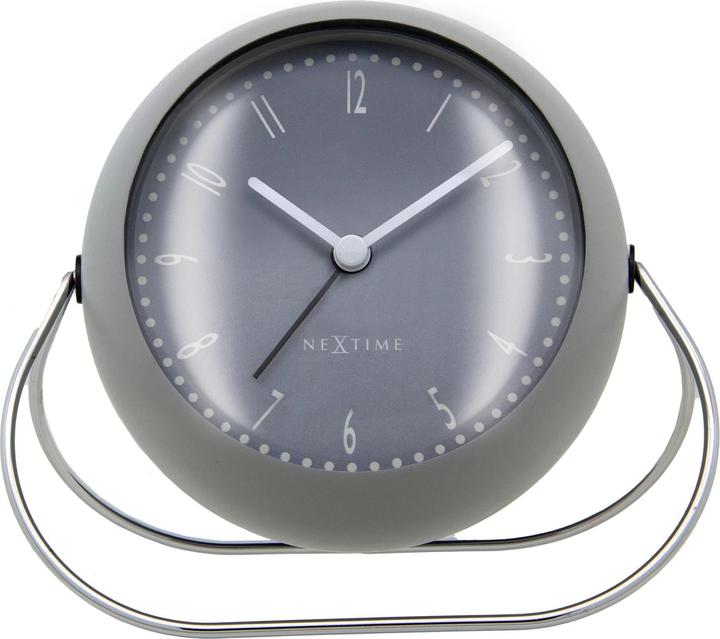 Produktbild Nextime Klassischer Wecker Bubble Grau, Funktionen: Alarm