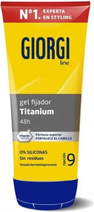 Giorgi Line Absolute Titanium Gel Fijador Indestructible N9 240ml (Haargel, 240 ml)
