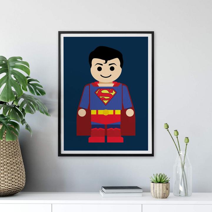 Produktbild Trenddeko Superman Spielzeug (30 x 40 cm)