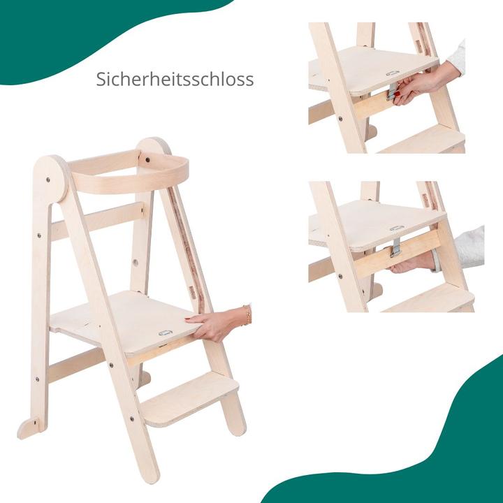 Image du produit MamaToyz Tour d'apprentissage pliable