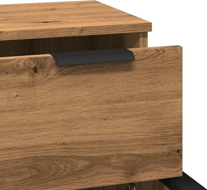 Image du produit VidaXL Sideboard Artisan-Eiche 30x30x70 cm Holzwerkstoff (30 x 30 x 70 cm)