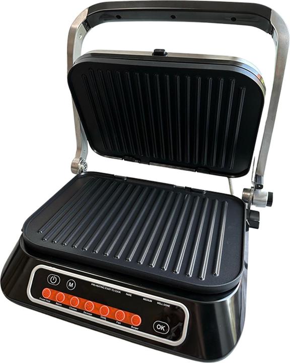 Livington GourmetGrill - Kontaktgrill mit Garsensor