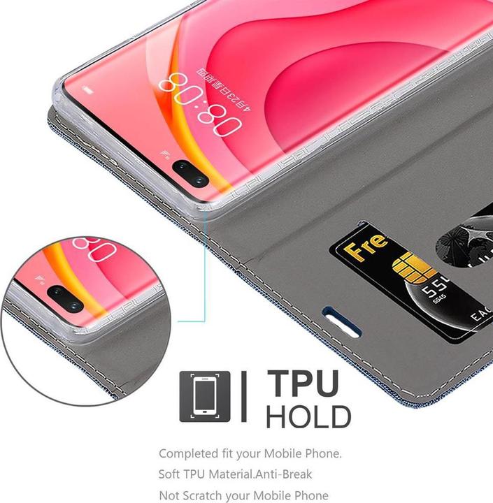 Image du produit Cadorabo Couverture look jeans Book (Huawei Nova 7 Pro 5G)