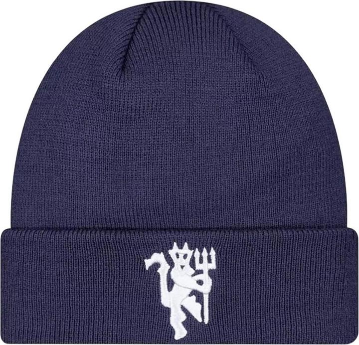 Actual product image Manchester United FC Seasonal New Era Knitted Cuffed Beanie