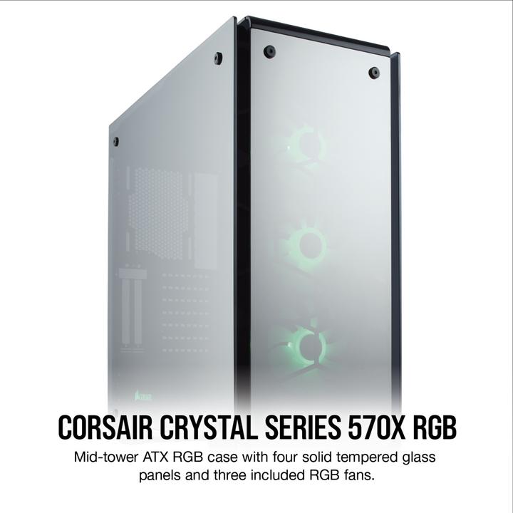 Produktbild Corsair Crystal 570X RGB Mirror (ATX)