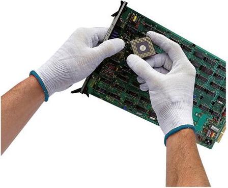 Actual product image Kinetronics ASG-M antistatic gloves