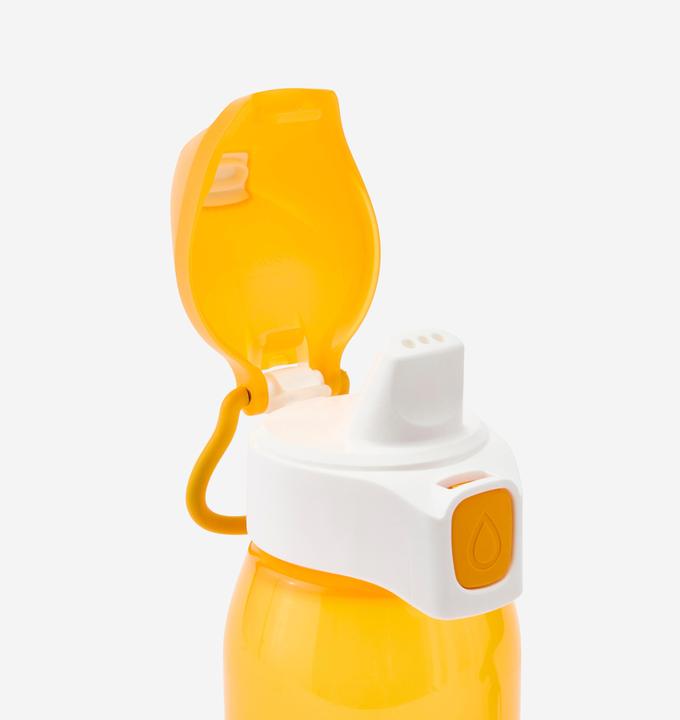 Produktbild Btwin Fahrrad-Trinkflasche Kinder 3–6 Jahre 350 ml gelb (0.35 l)