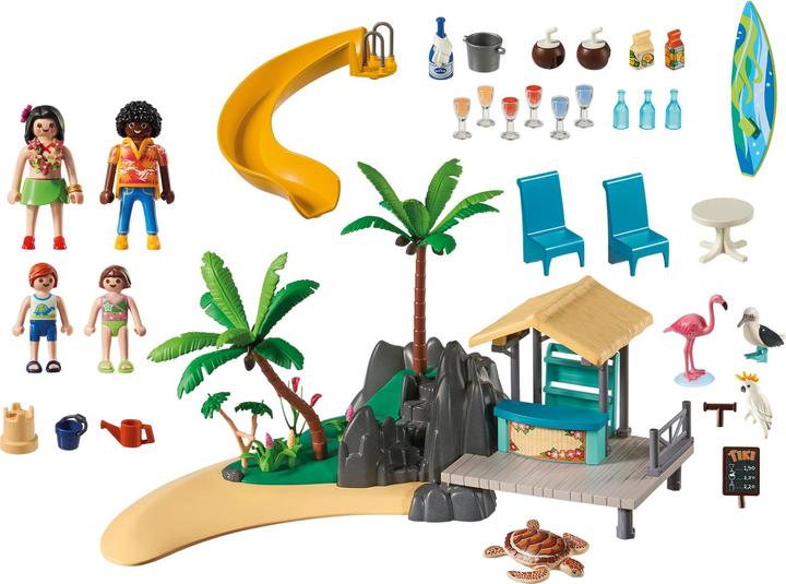 Produktbild Playmobil Karibikinsel mit Strandbar (6979)