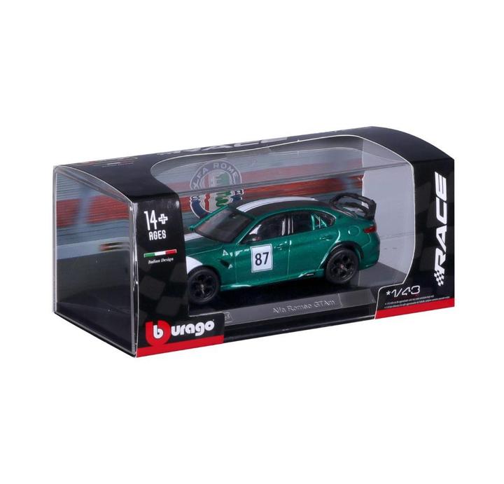 Produktbild Burago 925726.006 - Bburago ALFA ROMEO GTA RACE LIVERY - 1:43 Race