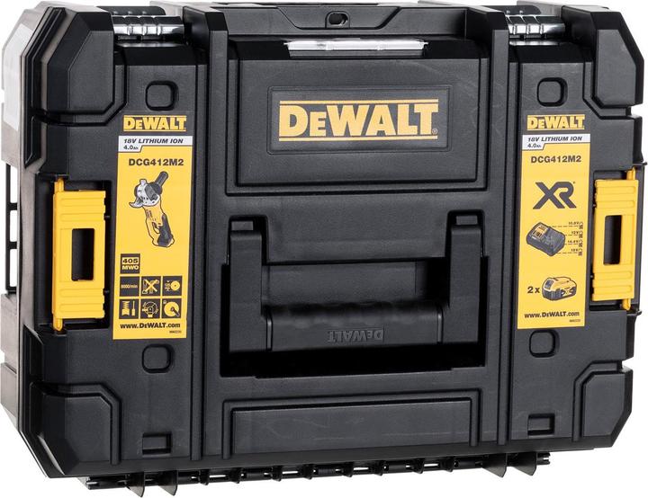 Actual product image DeWalt DCG412M2 Battery 18 V 4.0 Ah (125 mm)