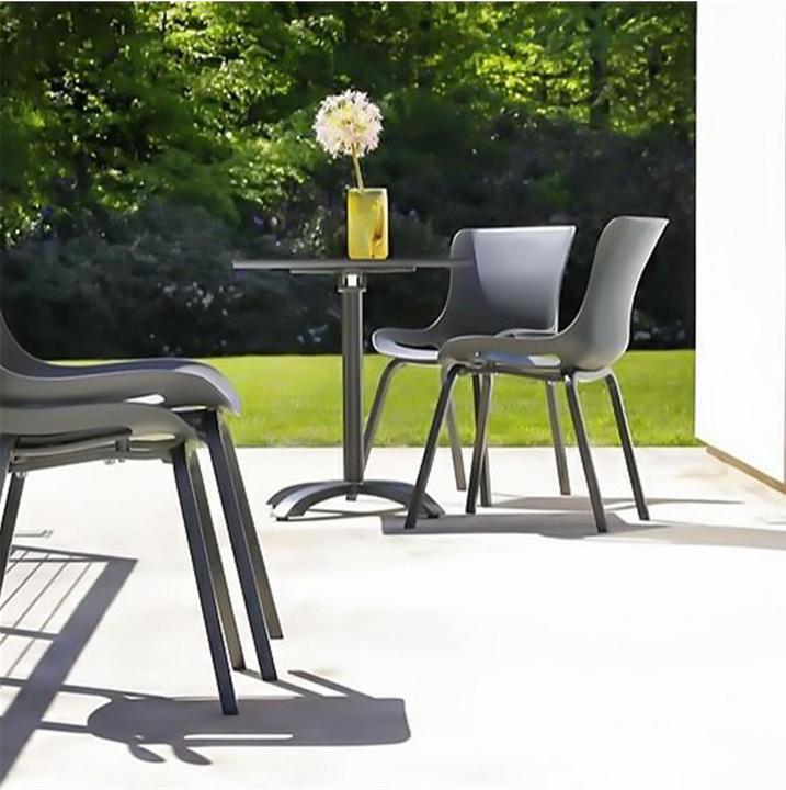 Produktbild Hartman Sophie Studio HPL Bistro Table 68x68cm Flip Xerix frame, Antracite HPL / (203704) (68 cm)