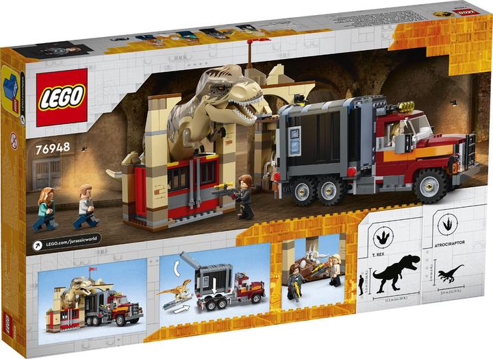 Actual product image LEGO T. Rex & Atrociraptor: Dinosaur Outbreak (76948, LEGO Jurassic World)