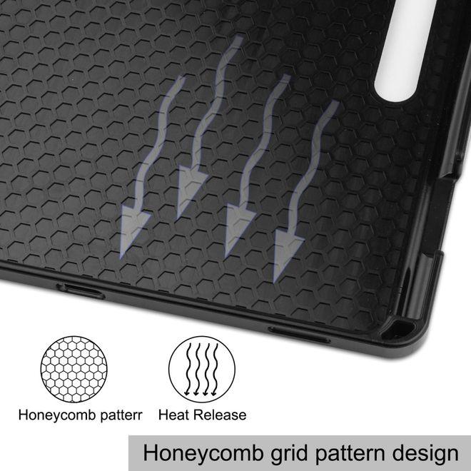 Produktbild MU Classic Dreifach faltbare Leder Hülle (Galaxy Tab S8+)