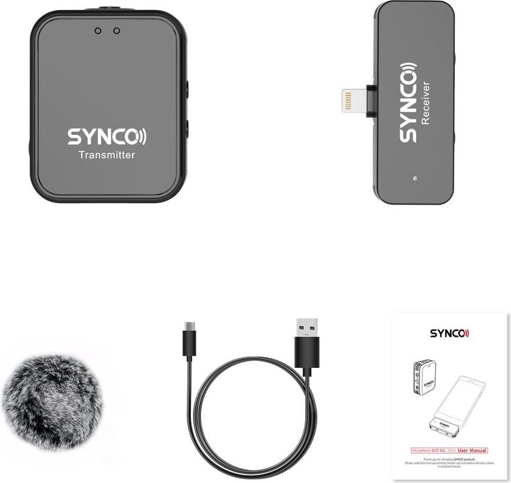 Image du produit Synco Système de microphone sans fil 2.4G(Lightning)