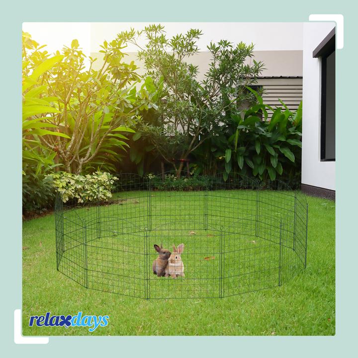 Actual product image Relaxdays Pond fence set