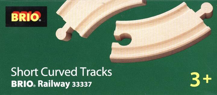 Actual product image Brio Short curved tracks