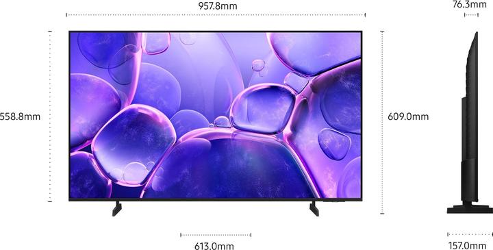 Produktbild Samsung UE43U8000F (43", U8000F, LED, 4K, 2025)