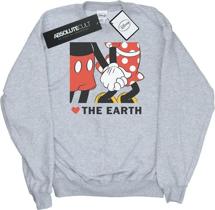 Immagine prodotto Disney Mickey Mouse Heart The Earth Felpa Ragazzi (116)