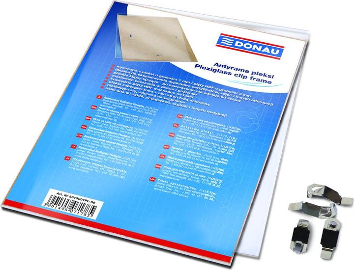 Donau Clip frame, plexiglass, a3, 297x420mm