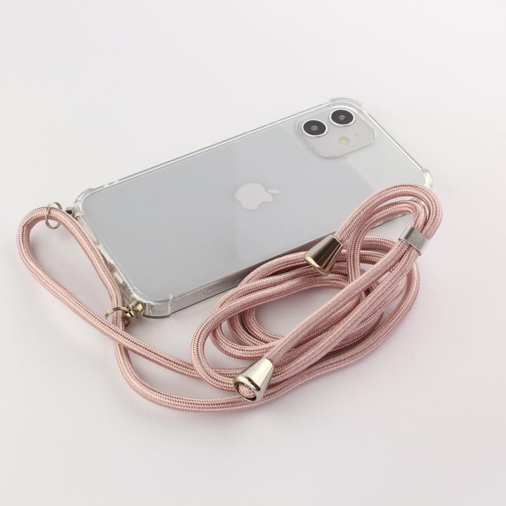 Actual product image PhoneLook Coque gel transparent avec lacet or (Apple iPhone 16 Pro Max)