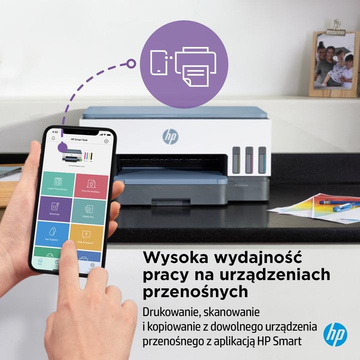 Produktbild HP 725 Thermal Inkjet DPI pro Minute WLAN (Thermodirekt, Farbe)