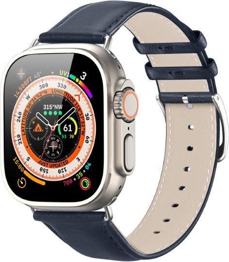 Actual product image Dux Ducis YS Series Genuine Leather Bracelet (41 mm, 40 mm, 38 mm, Genuine leather, Apple Watch Series 9, Apple Watch Series 8, Apple Watch Series 7, Apple Watch Series 6, Apple Watch Series 2, Apple Watch SE, Apple Watch Series 5, Apple Watch Series 4, Apple Watch Series 3, Apple Watch Series 1)