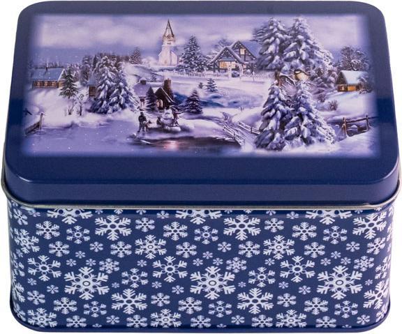 Produktbild miniSchoggi Guetzlidose Winterlandschaft, 143 x 102 x 83 mm