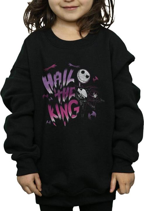 Image du produit Disney - Sweat NIGHTMARE BEFORE CHRISTMAS HAIL THE KING - Fille (128)