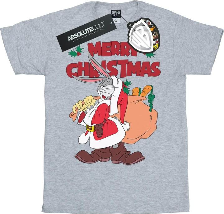 Produktbild Looney Tunes Santa Bugs Bunny TShirt (L)