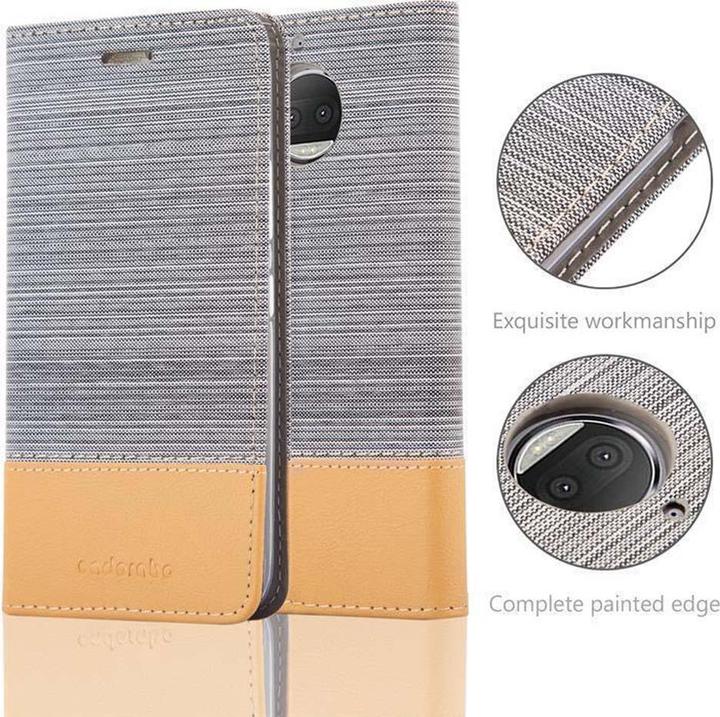 Productafbeelding Cadorabo Boek Jeans Optiek Cover (Motorola Moto G5S Plus)