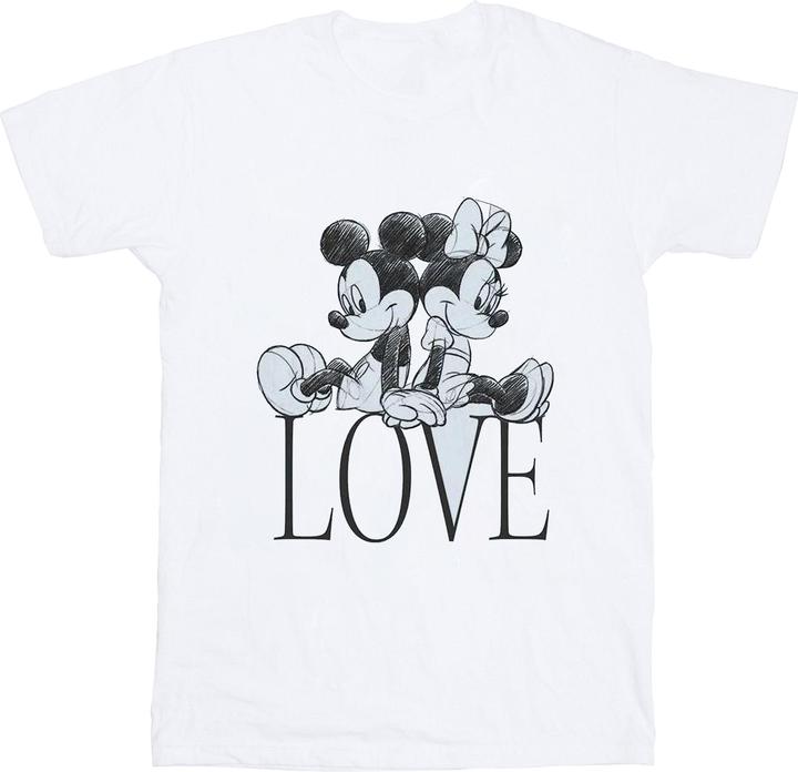 Produktbild Disney Mickey And Minnie Mouse Love TShirt (XXL)