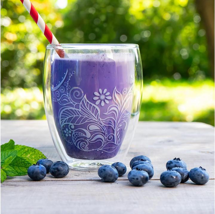 Actual product image Creano Flowery 250 ml thermo mug, 1 piece (250 ml, 1 x)