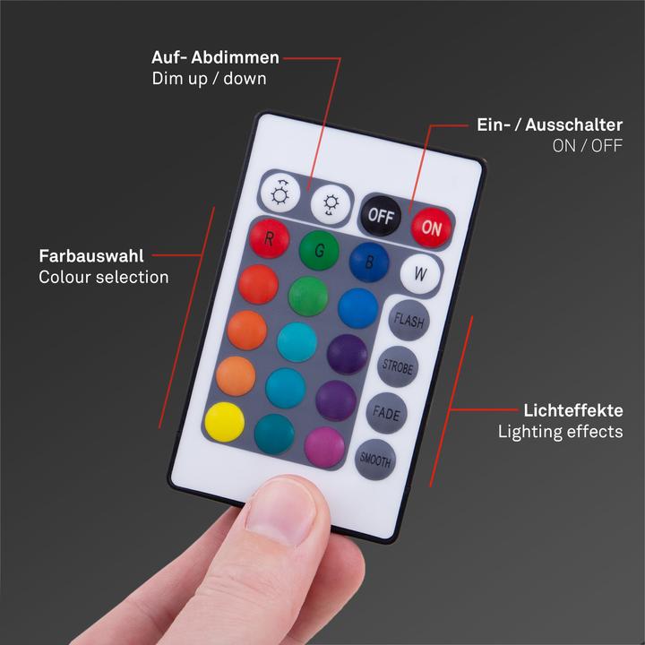 Image du produit Briloner Bande flexible (RGB, 500 cm, Intérieur)