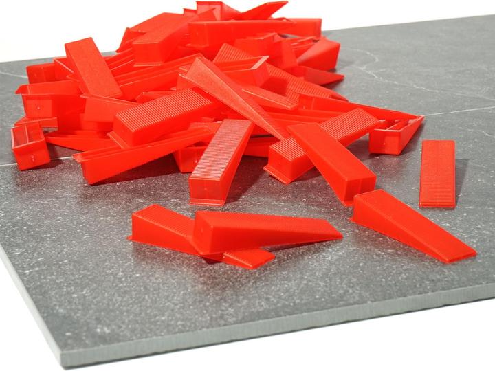 Produktbild XPOtool Fliesen Nivelliersystem Keile 3000 Stück Fliesenkeile Montagekeile (Keil)