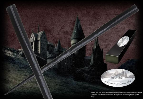 Image du produit Noble Collection Baguette magique Harry Potter Scabior (édition personnage)