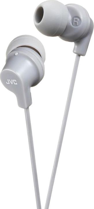 JVC HAFX10HE Headphones (Intercom, NIE, Grey) (Cable)
