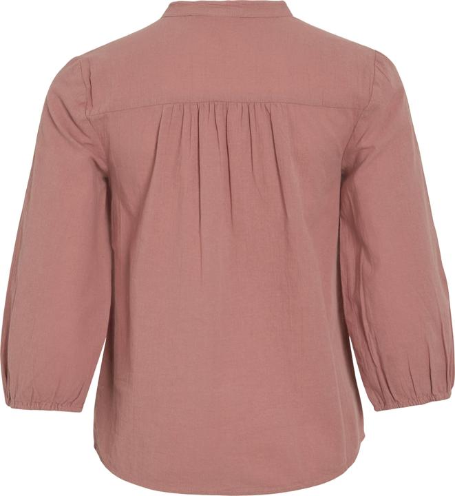 Image du produit Vila VIPETRA Split Neck Oberteil mit 3/4-Ärmeln (44)