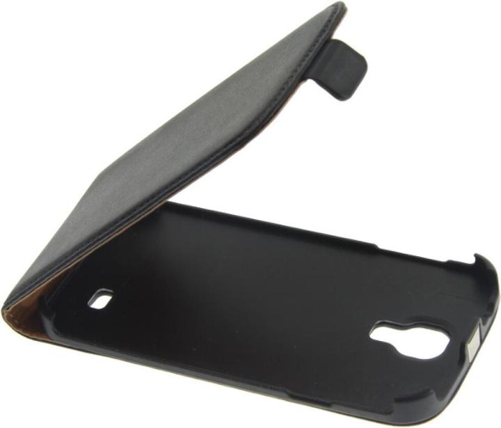 Image du produit OEM Slim Leather Flip Case S4 Galaxy I9500 - Noir (Samsung Galaxy S4)
