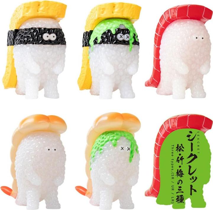 Sentinel Original Character assortiment figurines 1/1 Real Sushi Size 7 cm Sushi Monster Sortiment (6)