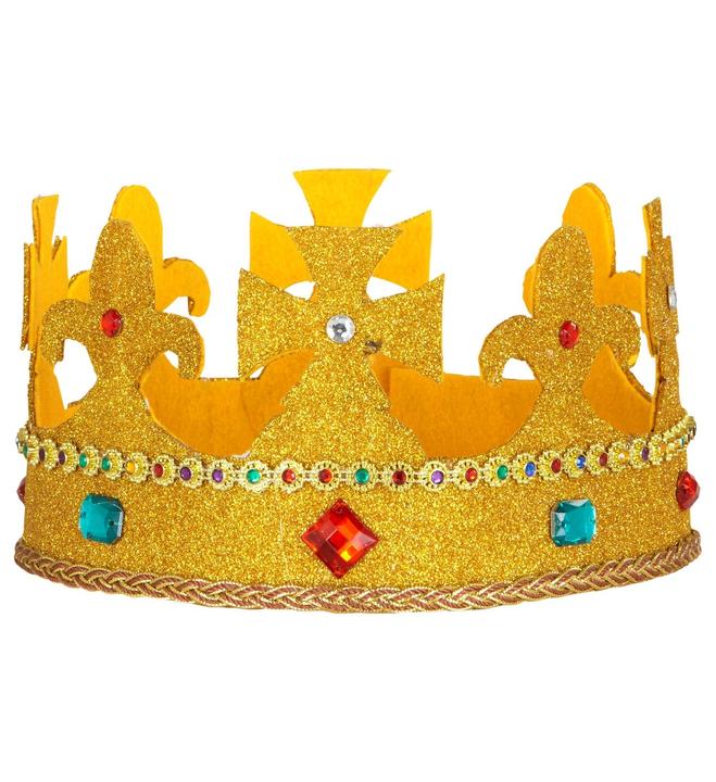 Image du produit Widmann Couronne royale en or avec pierres précieuses réglable