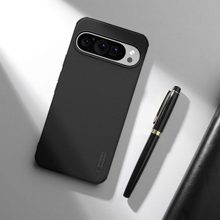 Actual product image Nillkin Super Frosted Shield Pro Magnetic Case for Google Pixel 9 Pro - black (Google Pixel 9 Pro XL)