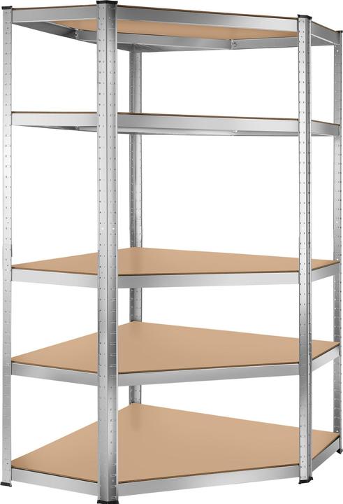 tectake Scaffale per carichi pesanti scaffale angolare Manfred